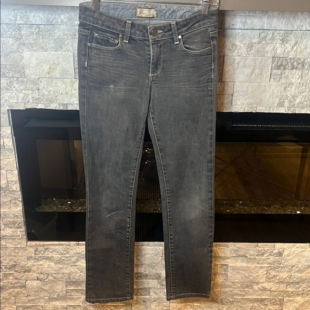 PAIGE Premium Denim Dark Gray Jeans size 27
